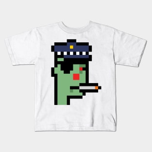Nft Zombie CryptoPunk Kids T-Shirt
